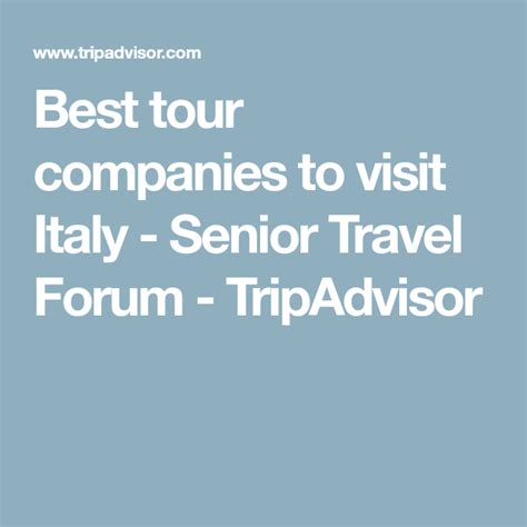 tripadvisor forum italy|More.